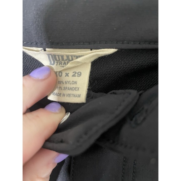 Duluth M Pants Womens 10 x29 Flexpedition Black Stretch Hiking Pants Gorpcore - Picture 4 of 5